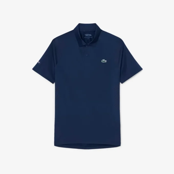 Polo Lacoste Tennis X Novak Djokovic em campo