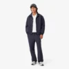 Polo masculino Paris Classic Fit com gola aberta e bordado