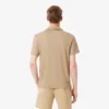 Polo masculino Paris Classic Fit com gola aberta e bordado