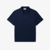 Polo masculino Paris Classic Fit com gola aberta e bordado