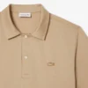 Polo masculino Paris Classic Fit com gola aberta e bordado