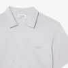 Polo masculino Paris Classic Fit com gola aberta e bordado