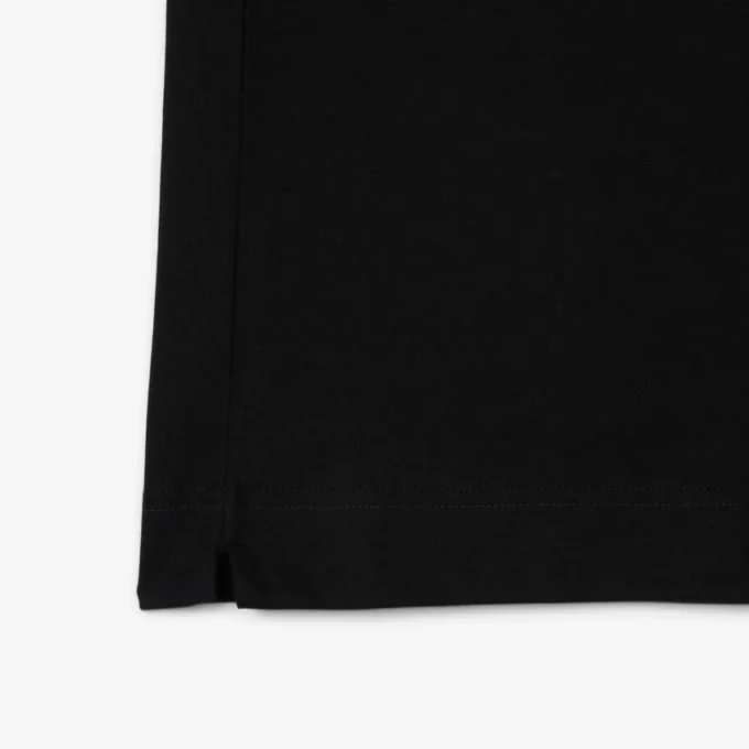 Polo masculino Paris Classic Fit com gola aberta e bordado