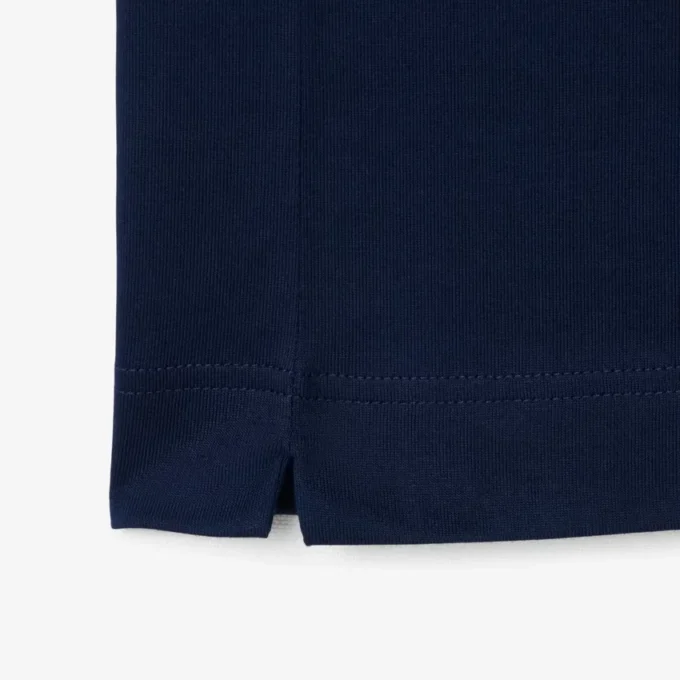 Polo masculino Paris Classic Fit com gola aberta e bordado