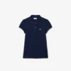 Polo Mini Piqua com gola recortada para criança