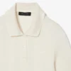 Polo Mini-Piqua de seda com corte justo da coleção Runway