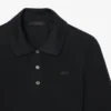 Polo Mini-Piqua de seda com corte justo da coleção Runway