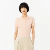 Polo Mini Piqua Elástico de Corte Justo L.12.12 para Mulher