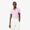 Polo Mini Piqua Elástico de Corte Justo L.12.12 para Mulher