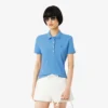 Polo Mini Piqua Elástico de Corte Justo L.12.12 para Mulher