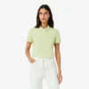 Polo Mini Piqua Elástico de Corte Justo L.12.12 para Mulher