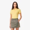Polo Mini Piqua Elástico de Corte Justo L.12.12 para Mulher