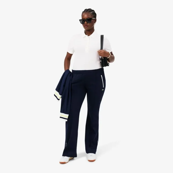 Polo Mini Piqua Elástico de Corte Justo L.12.12 para Mulher