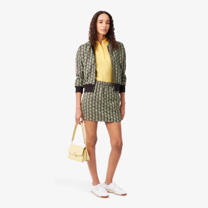 Polo Mini Piqua Elástico de Corte Justo L.12.12 para Mulher