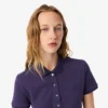 Polo Mini Piqua Elástico de Corte Justo L.12.12 para Mulher