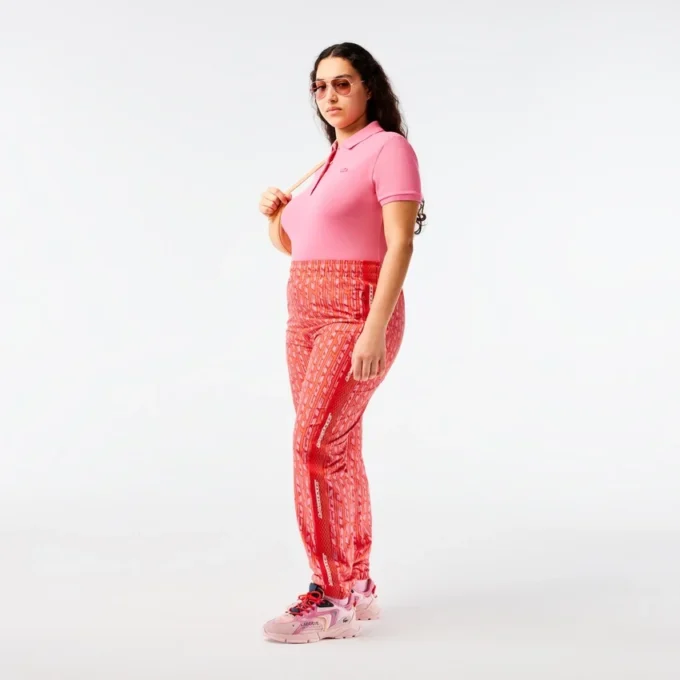 Polo Mini Piqua Elástico de Corte Justo L.12.12 para Mulher