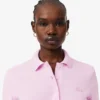 Polo Mini Piqua Elástico de Corte Justo L.12.12 para Mulher