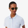 Polo Mini Piqua Elástico de Corte Justo L.12.12 para Mulher
