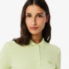 Polo Mini Piqua Elástico de Corte Justo L.12.12 para Mulher