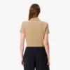 Polo Mini Piqua Elástico de Corte Justo L.12.12 para Mulher