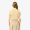 Polo Mini Piqua Elástico de Corte Justo L.12.12 para Mulher
