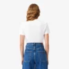 Polo Mini Piqua Elástico de Corte Justo L.12.12 para Mulher