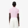 Polo Mini Piqua Elástico de Corte Justo L.12.12 para Mulher