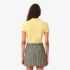 Polo Mini Piqua Elástico de Corte Justo L.12.12 para Mulher