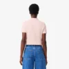 Polo Mini Piqua Elástico de Corte Justo L.12.12 para Mulher