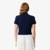 Polo Mini Piqua Elástico de Corte Justo L.12.12 para Mulher