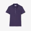 Polo Mini Piqua Elástico de Corte Justo L.12.12 para Mulher