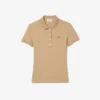 Polo Mini Piqua Elástico de Corte Justo L.12.12 para Mulher