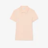 Polo Mini Piqua Elástico de Corte Justo L.12.12 para Mulher