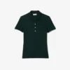 Polo Mini Piqua Elástico de Corte Justo L.12.12 para Mulher