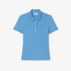 Polo Mini Piqua Elástico de Corte Justo L.12.12 para Mulher