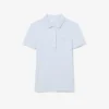 Polo Mini Piqua Elástico de Corte Justo L.12.12 para Mulher