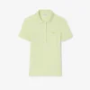 Polo Mini Piqua Elástico de Corte Justo L.12.12 para Mulher