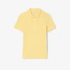 Polo Mini Piqua Elástico de Corte Justo L.12.12 para Mulher