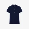 Polo Mini Piqua Elástico de Corte Justo L.12.12 para Mulher