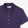 Polo Mini Piqua Elástico de Corte Justo L.12.12 para Mulher