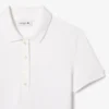 Polo Mini Piqua Elástico de Corte Justo L.12.12 para Mulher