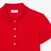 Polo Mini Piqua Elástico de Corte Justo L.12.12 para Mulher