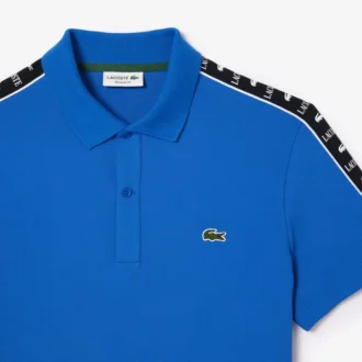 Polo Mini Piqua Elástico de Corte Regular para Homem