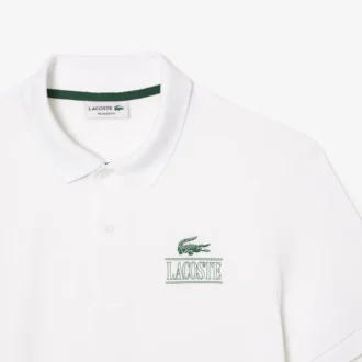 Polo Mini Piqua elástico de corte regular unissexo
