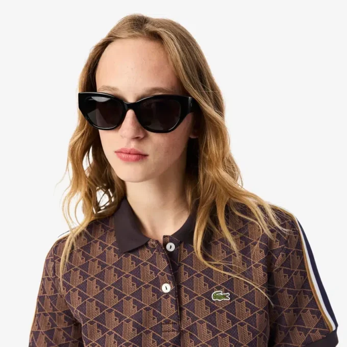 Polo Monogram Slim Fit para mulher