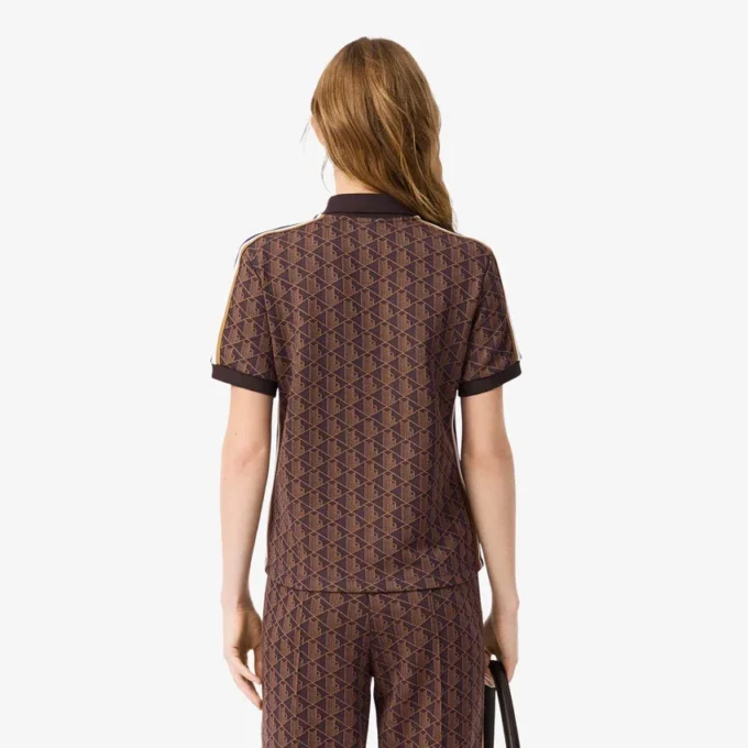 Polo Monogram Slim Fit para mulher