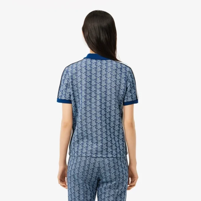 Polo Monogram Slim Fit para mulher