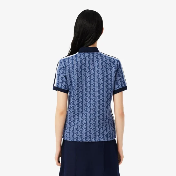 Polo Monogram Slim Fit para mulher