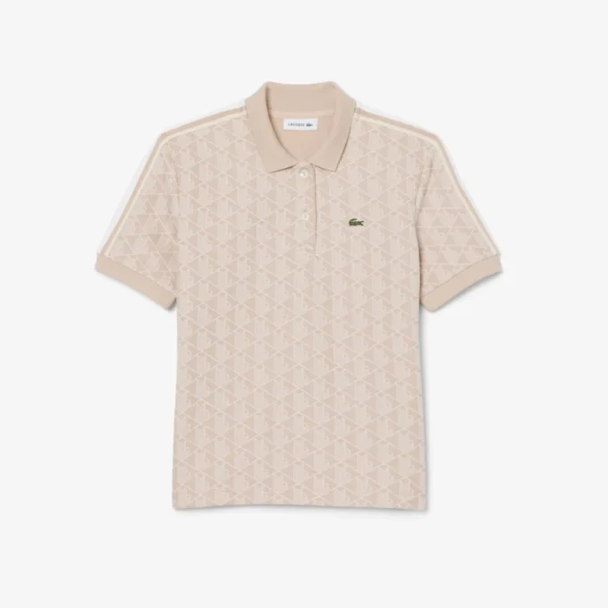 Polo Monogram Slim Fit para mulher