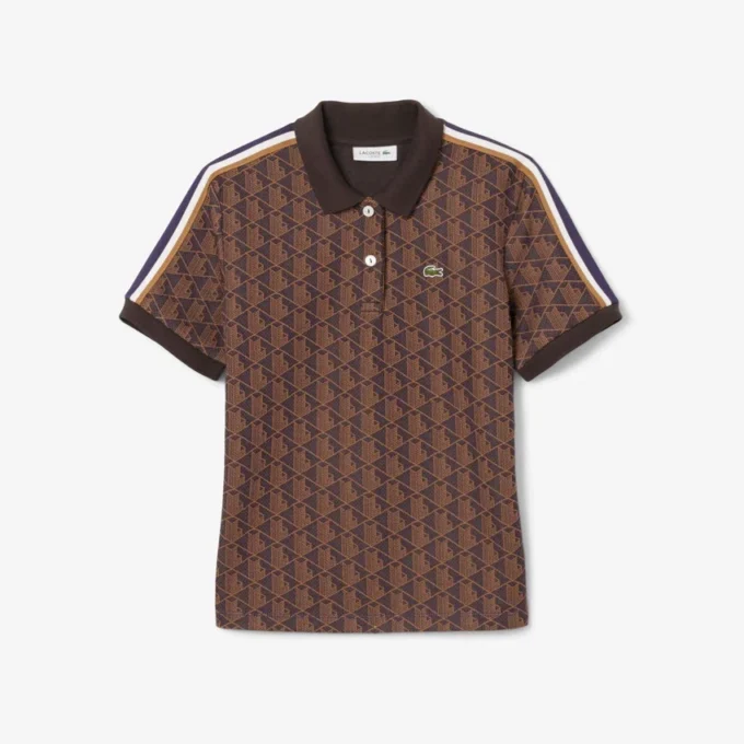 Polo Monogram Slim Fit para mulher
